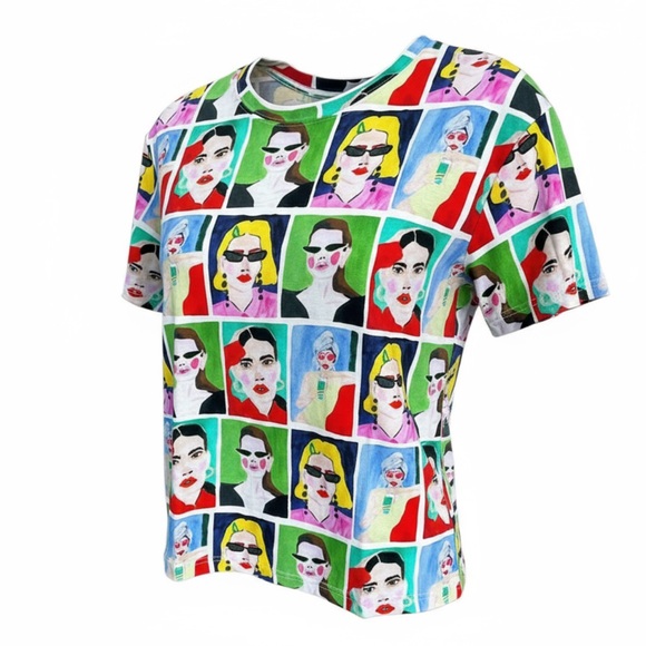 Zara & Natacha Paschal collab t shirt size M and small Two shirts. - Picture 1 of 7